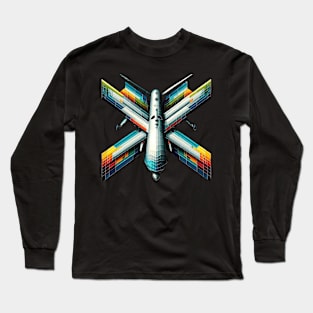 Spectrum Surveillance | MQ-9 Reaper Drone Tee Long Sleeve T-Shirt